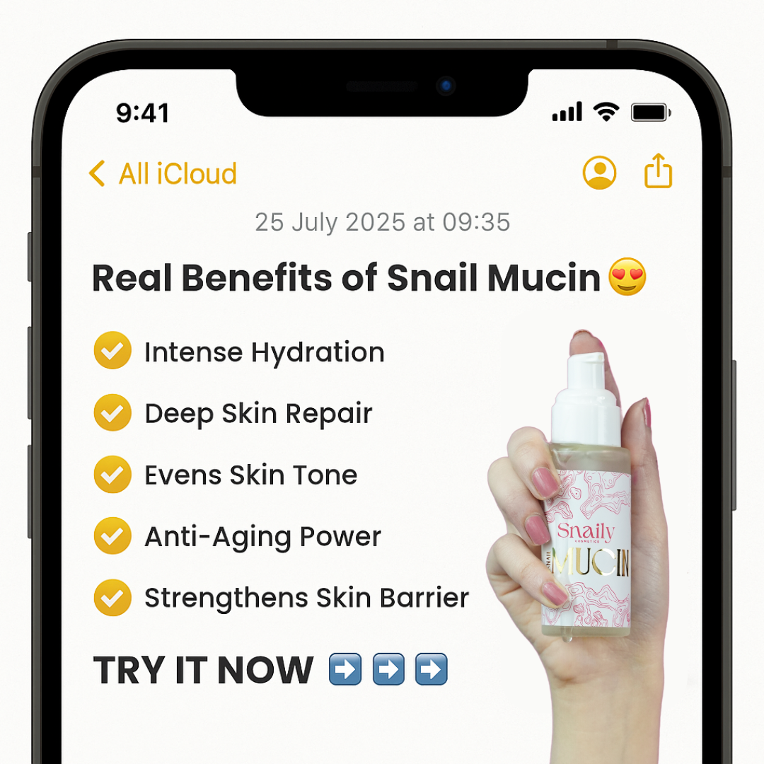 Snaily’s Deep Hydration formula!