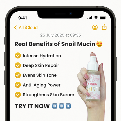 Snaily’s Deep Hydration formula!